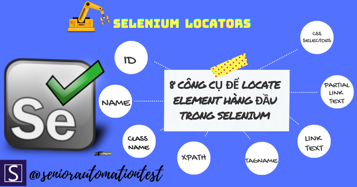 8 công cụ để locate element hàng đầu trong Selenium